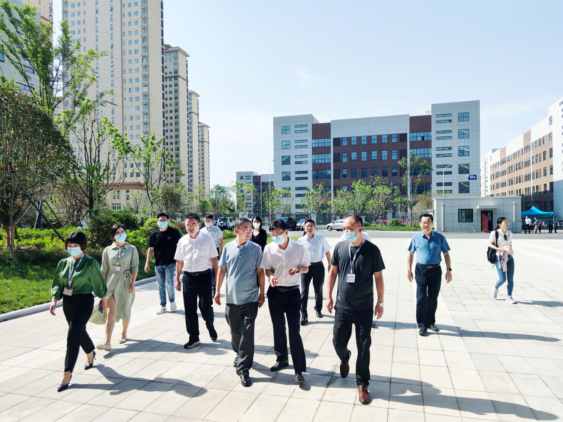 省生态环境督查组莅临极悦娱乐科技