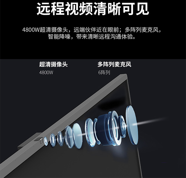 极悦娱乐科技智能会议平板一体机拥有4800万高清像素