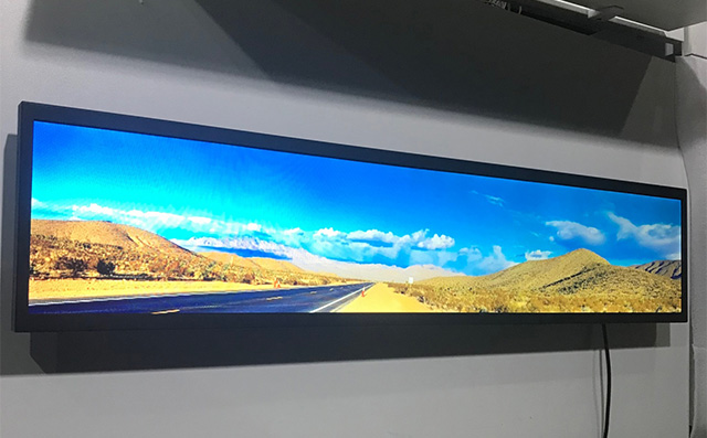 液晶条形屏广告机如何提升品牌影响力？极悦娱乐科技